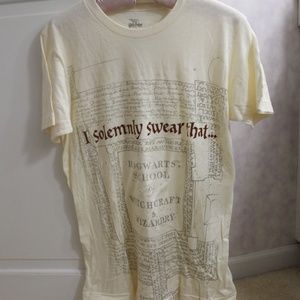Harry Potter Hogwarts I Solemnly Swear T-shirt - M